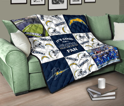 It's Good To Be A Los Angeles Chargers Fan Quilt