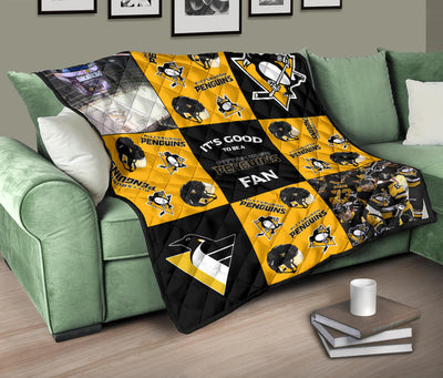 It's Good To Be A Pittsburgh Penguins Fan Quilt