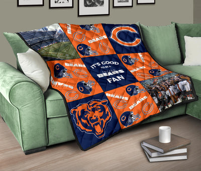 It's Good To Be A Chicago Bears Fan Quilt