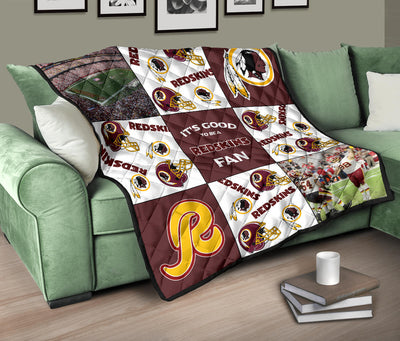 It's Good To Be A Washington Redskins Fan Quilt