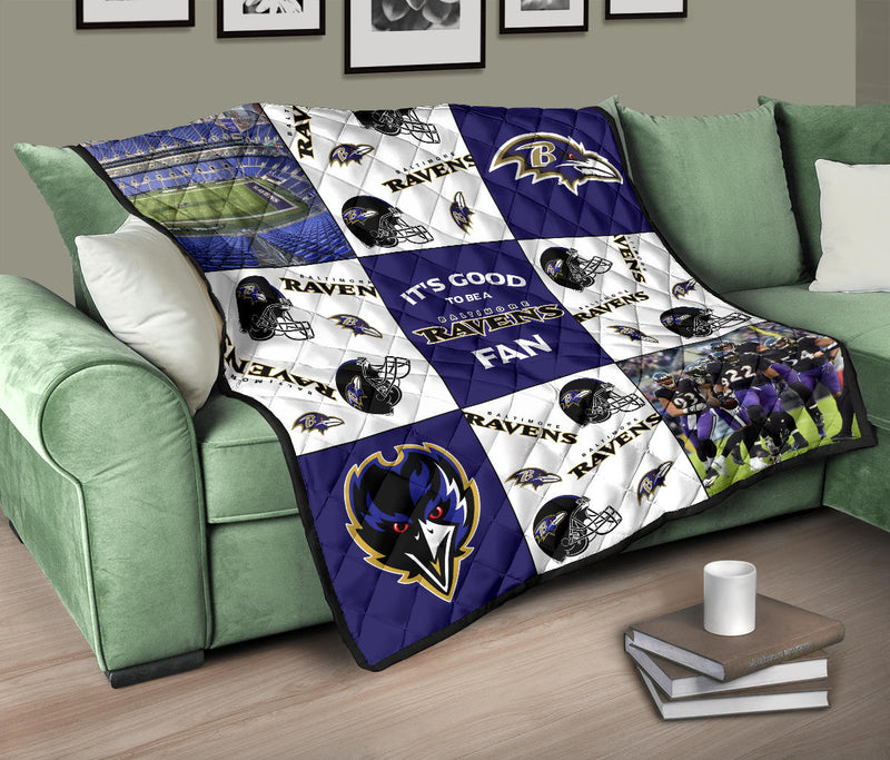 It's Good To Be A Baltimore Ravens Fan Quilt
