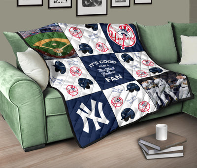 It's Good To Be A New York Yankees Fan Quilt