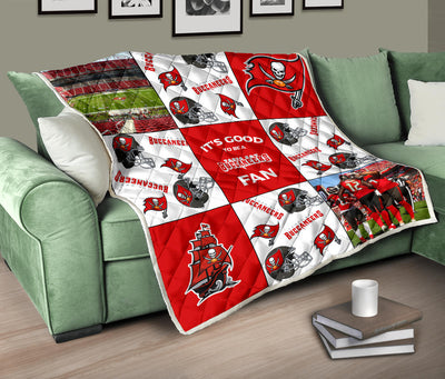 It's Good To Be A Tampa Bay Buccaneers Fan Quilt