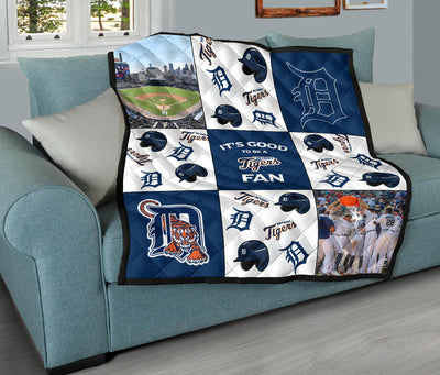 It's Good To Be A Detroit Tigers Fan Quilt