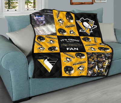 It's Good To Be A Pittsburgh Penguins Fan Quilt