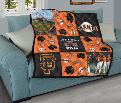 It's Good To Be A San Francisco Giants Fan Quilt