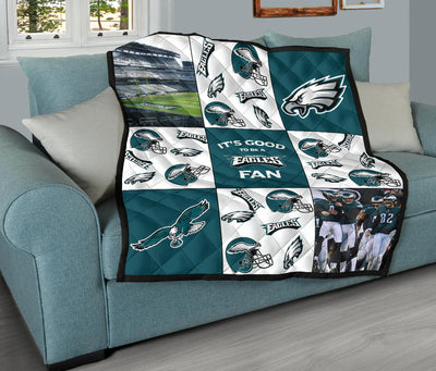 It's Good To Be A Philadelphia Eagles Fan Quilt