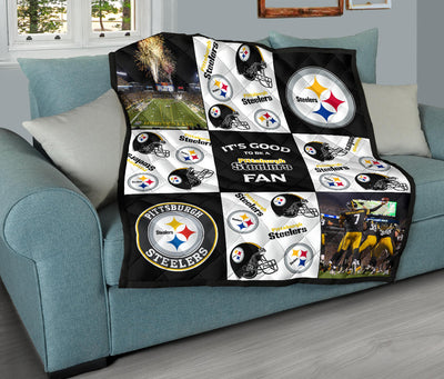 It's Good To Be A Pittsburgh Steelers Fan Quilt