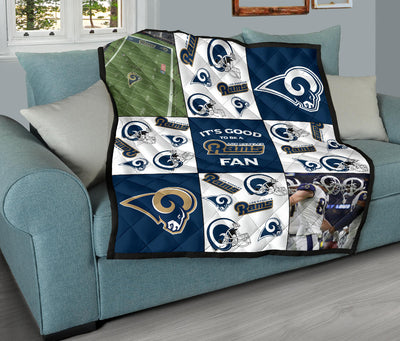 It's Good To Be A Los Angeles Rams Fan Quilt