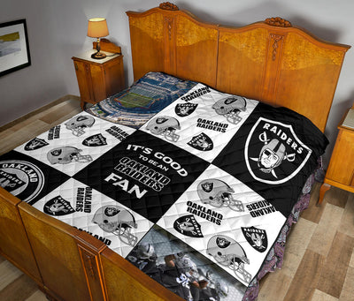 It's Good To Be An Oakland Raiders Fan Quilt