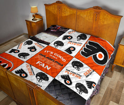 It's Good To Be A Philadelphia Flyers Fan Quilt