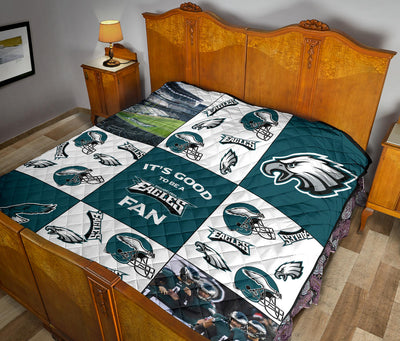 It's Good To Be A Philadelphia Eagles Fan Quilt