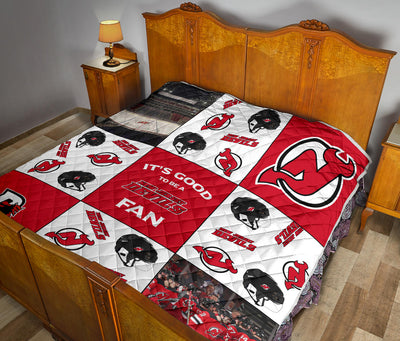 It's Good To Be A New Jersey Devils Fan Quilt