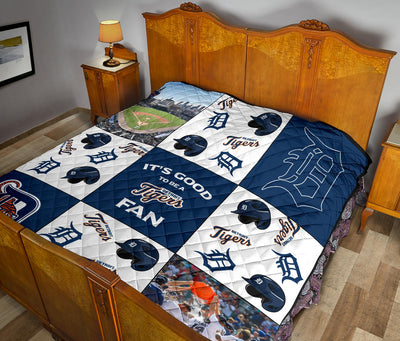 It's Good To Be A Detroit Tigers Fan Quilt