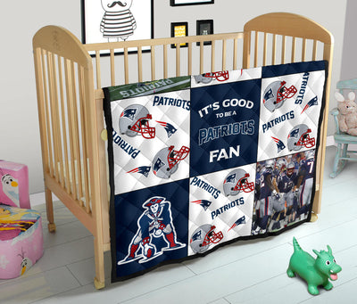 It's Good To Be A New England Patriots Fan Quilt