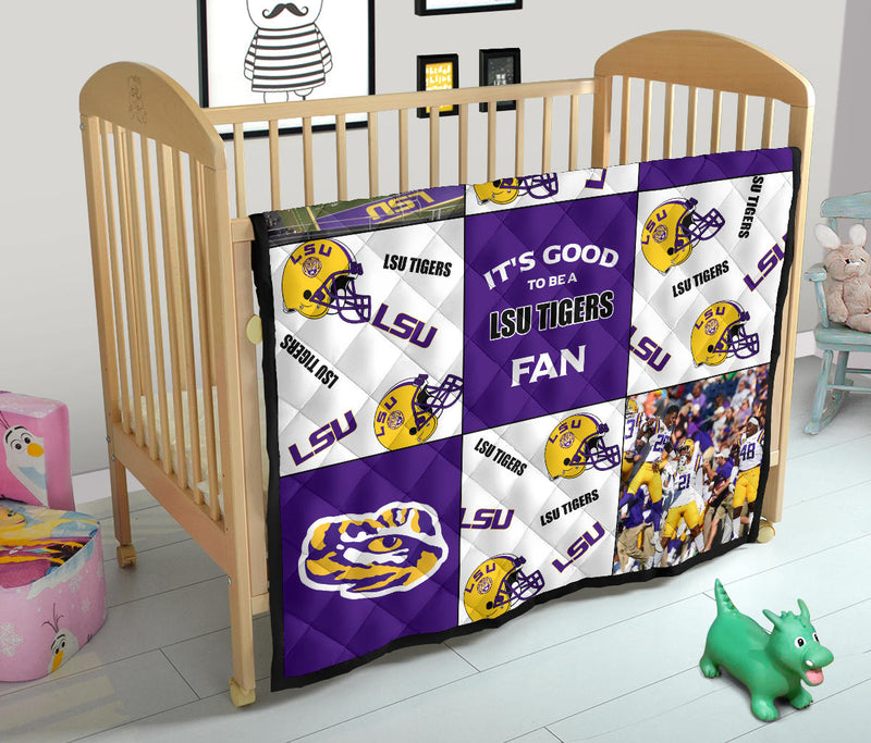 It's Good To Be A LSU Tigers Fan Quilt