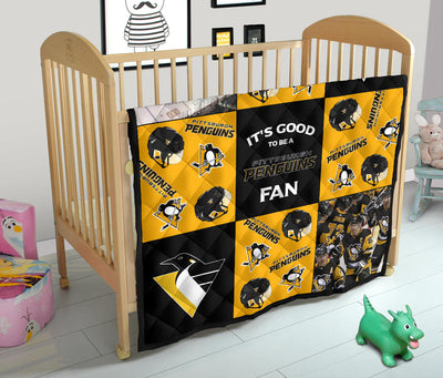 It's Good To Be A Pittsburgh Penguins Fan Quilt