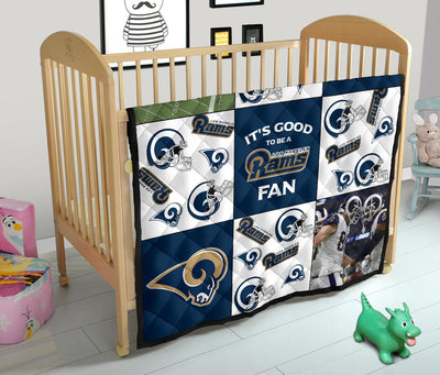 It's Good To Be A Los Angeles Rams Fan Quilt