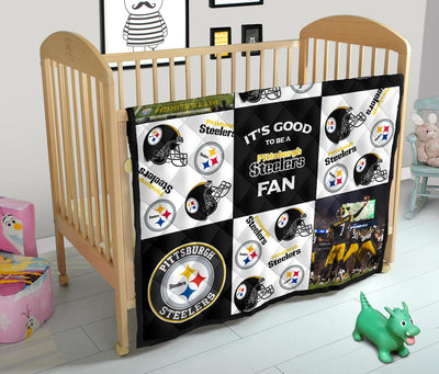 It's Good To Be A Pittsburgh Steelers Fan Quilt