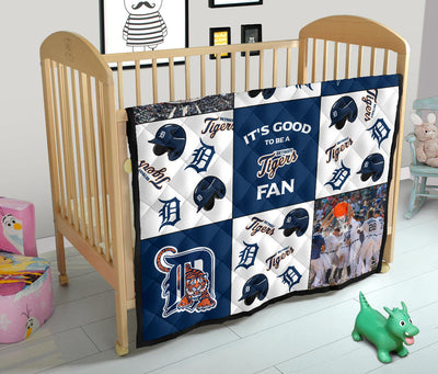 It's Good To Be A Detroit Tigers Fan Quilt