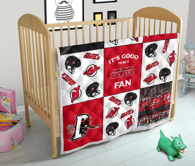 It's Good To Be A New Jersey Devils Fan Quilt