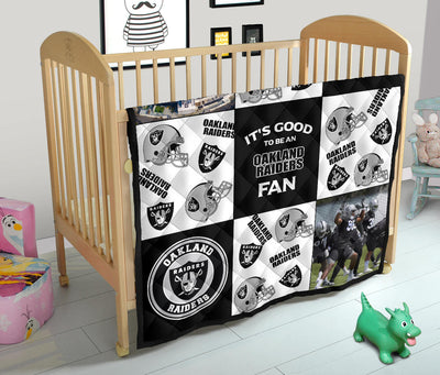 It's Good To Be An Oakland Raiders Fan Quilt