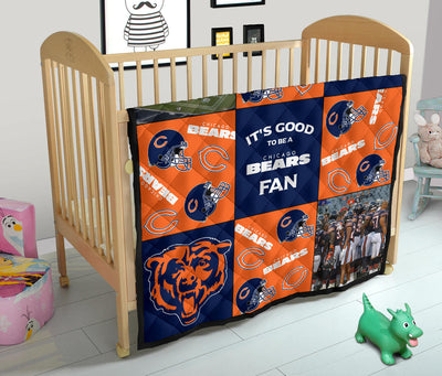 It's Good To Be A Chicago Bears Fan Quilt