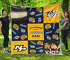 It's Good To Be A Nashville Predators Fan Quilt