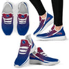 New Style Top Logo Atlanta Braves Mesh Knit Sneakers