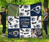 It's Good To Be A Los Angeles Rams Fan Quilt