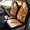 Colorful Pride Flag Texas Longhorns Car Seat Covers