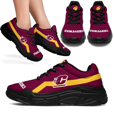 Edition Chunky Sneakers With Line Central Michigan Chippewas Shoes