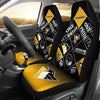 Colorful Pride Flag Pittsburgh Penguins Car Seat Covers