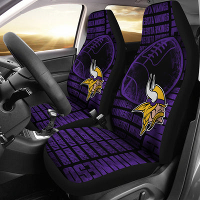 Gorgeous The Victory Minnesota Vikings Car Seat Covers