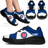 Colorful Logo Chicago Cubs Chunky Sneakers