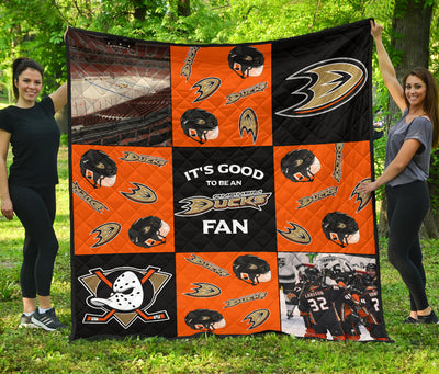 It's Good To Be An Anaheim Ducks Fan Quilt