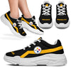 Edition Chunky Sneakers With Line Pittsburgh Steelers Shoes