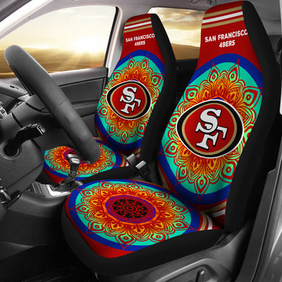 Unique Magical And Vibrant San Francisco 49ers Car Seat Covers