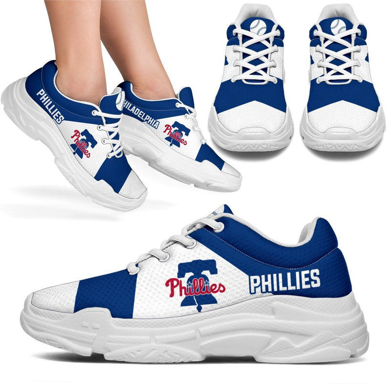 Colorful Logo Philadelphia Phillies Chunky Sneakers