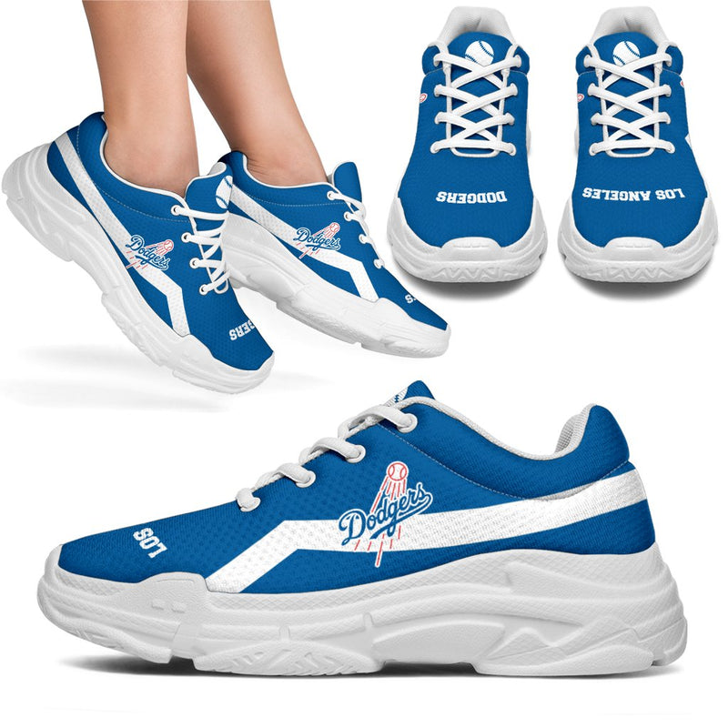 Edition Chunky Sneakers With Line Los Angeles Dodgers Shoes