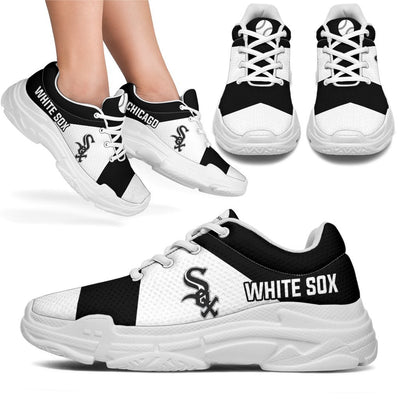 Colorful Logo Chicago White Sox Chunky Sneakers
