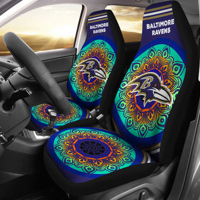 Unique Magical And Vibrant Baltimore Ravens Car Seat Covers