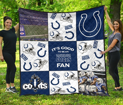 It's Good To Be An Indianapolis Colts Fan Quilt