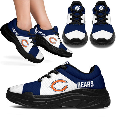 Colorful Logo Chicago Bears Chunky Sneakers