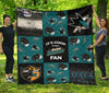 It's Good To Be A San Jose Sharks Fan Quilt