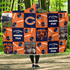 It's Good To Be A Chicago Bears Fan Hooded Blanket