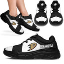 Colorful Logo Anaheim Ducks Chunky Sneakers