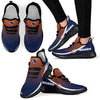 New Style Top Logo Chicago Bears Mesh Knit Sneakers