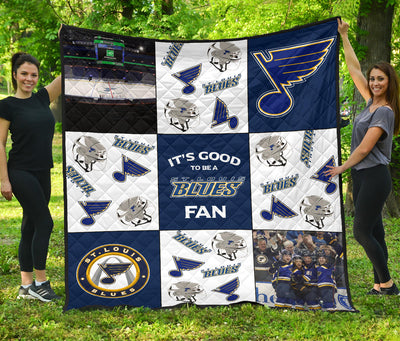 It's Good To Be A St. Louis Blues Fan Quilt