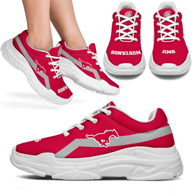 Edition Chunky Sneakers With Line SMU Mustangs Shoes